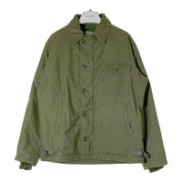U.S.NAVY ユーエスネイビー 8415-753-5612 70s A-2 Deck Jacket デッキジャケット カーキ sizeM 瑞穂店