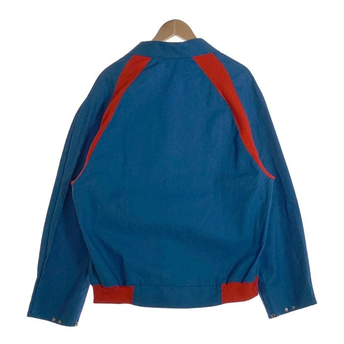 RENFORT＋ 企業物 コットン ジップアップ フレンチ ワーク ジャケット ブルー フランス製 Size 50 福生店