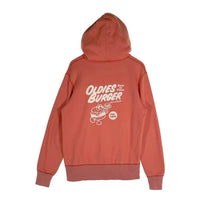 BURNS OUTFITTERS バーンズ アウトフィッターズ Cozun PT PULL PARKA OLDIES BURGER コズン プルパーカー オールディーズ バーガー フーディー ピンク BR-24394 Size XL 福生店