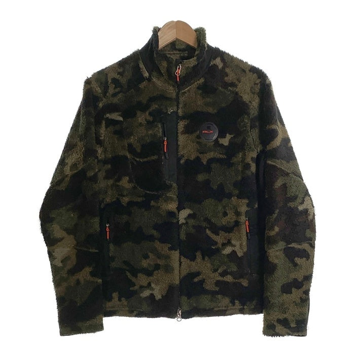 RLX RALPH LAUREN ラルフローレン ジップアップ フリースジャケット カモフラージュ Size S 相当 福生店