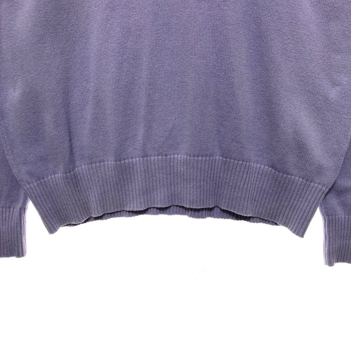 STUSSY ステューシー グラデーション コットンセーター ブルーxパープル sizeS 瑞穂店