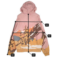 KITH TREATS キス トリーツ Campfire Hoodie キャンプファイヤー プルオーバーフーディー パーカー ピンク Size L 福生店