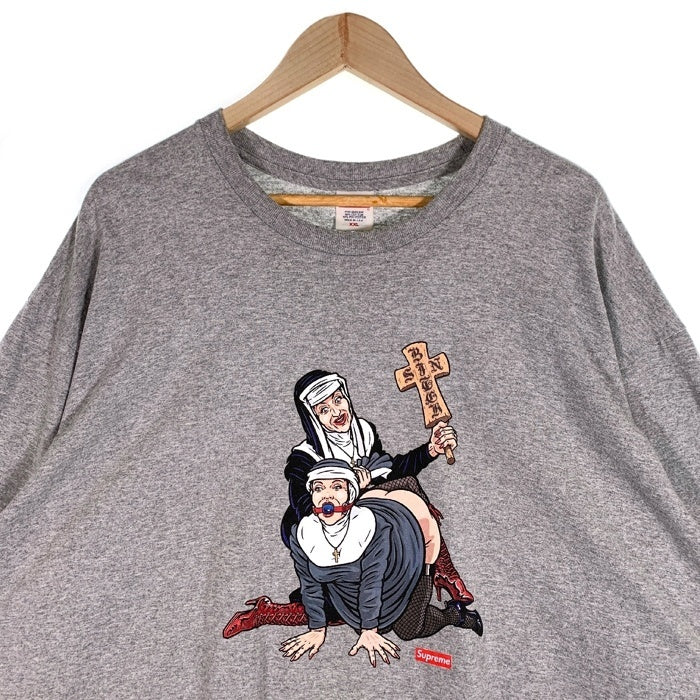 SUPREME シュプリーム 22AW Nuns Tee ナンズ プリントTシャツ グレー Size XXL 福生店