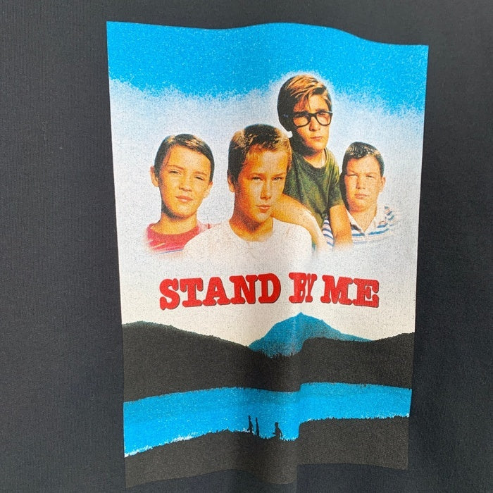 WACKO MARIA ワコマリア STAND BY ME SWEATSHIRT スタンドバイミープリント クルーネックスウェットトレーナー ブラック SBM-WM-SS01 Size L 福生店