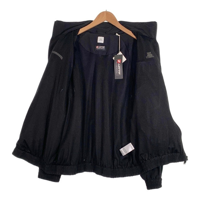 Lotto ロット YES GOOD MARKET イエスグッドマーケット ジップアップ ナイロンジャケット ブラック UMA6-17LOYGM005 Size XL 福生店