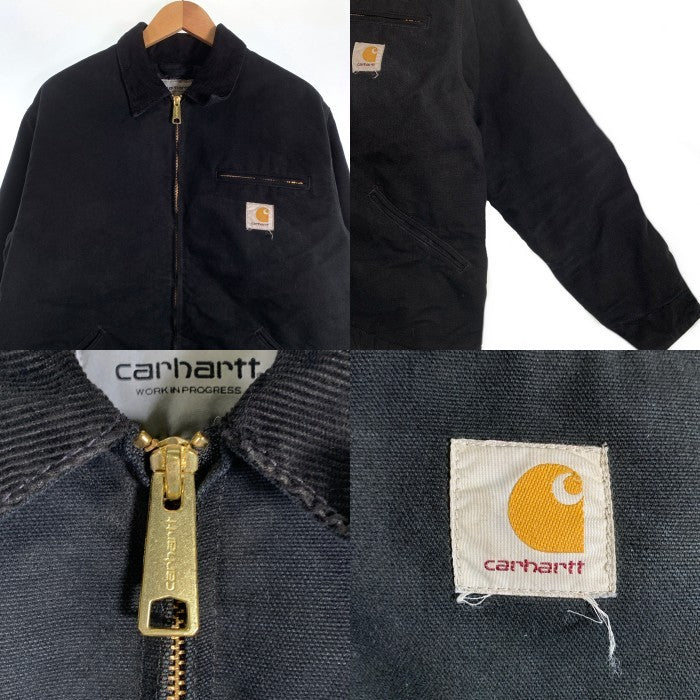 Carhartt WIP カーハートワークインプログレス OG DETROIT JACKET デトロイトジャケット ダック地 内キルティング ブラック I027358.00E Size M 福生店