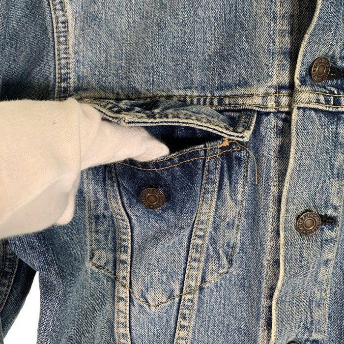 90's LEVI'S リーバイス 71557-0208 デニムトラッカージャケット インディゴ BIG E復刻 日本製 93年 Size 38 福生店