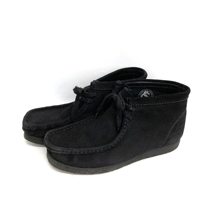 Clarks クラークス Wallabee ワラビー 靴 ブラック size27.5cm 瑞穂店