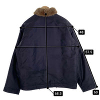 HOUSTON ヒューストン NAVY DEPARTMENT N-1 JACKET デッキジャケット ネイビー 5N-1 Size 40 福生店