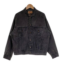 80's Levi's リーバイス ブラックデニム トラッカージャケット USA製 後染め Size L 福生店