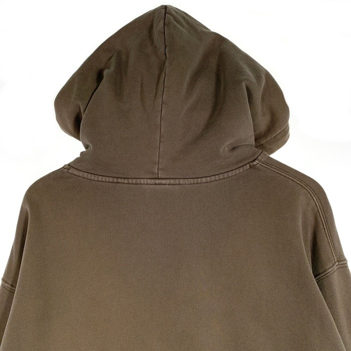 KITH キス プルオーバースウェットパーカー フーディー 無地 カーキ Size XL 福生店