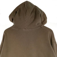KITH キス プルオーバースウェットパーカー フーディー 無地 カーキ Size XL 福生店