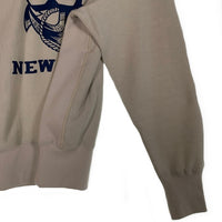 FREEWHEELERS フリーホイーラーズ セットイン・スウェットシャツ トレーナー オートミール U.S.NAVY NEW YORK Size M 福生店