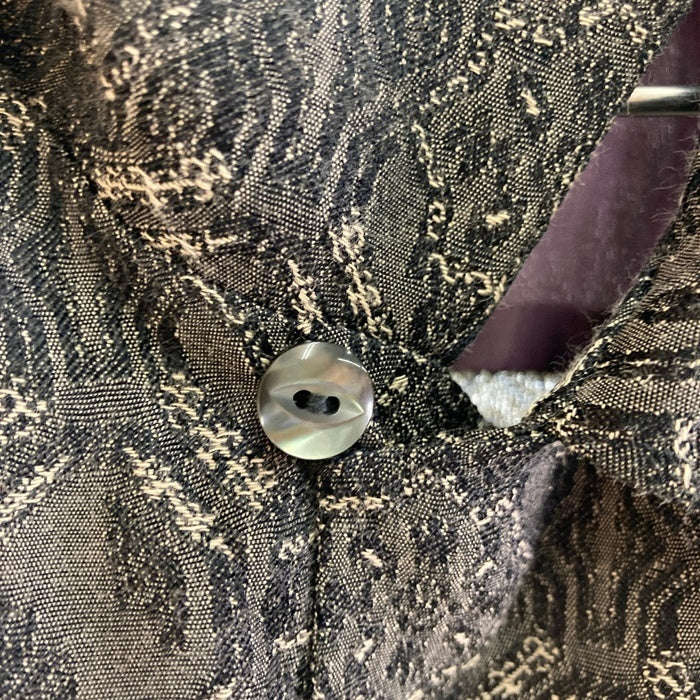 Needles ニードルズ S/S Classic Shirt CU/C Geometric Jq. ショートスリーブ クラシックシャツ オープンカラー 総柄 ジャカード グレー MR122 Size M 瑞穂店