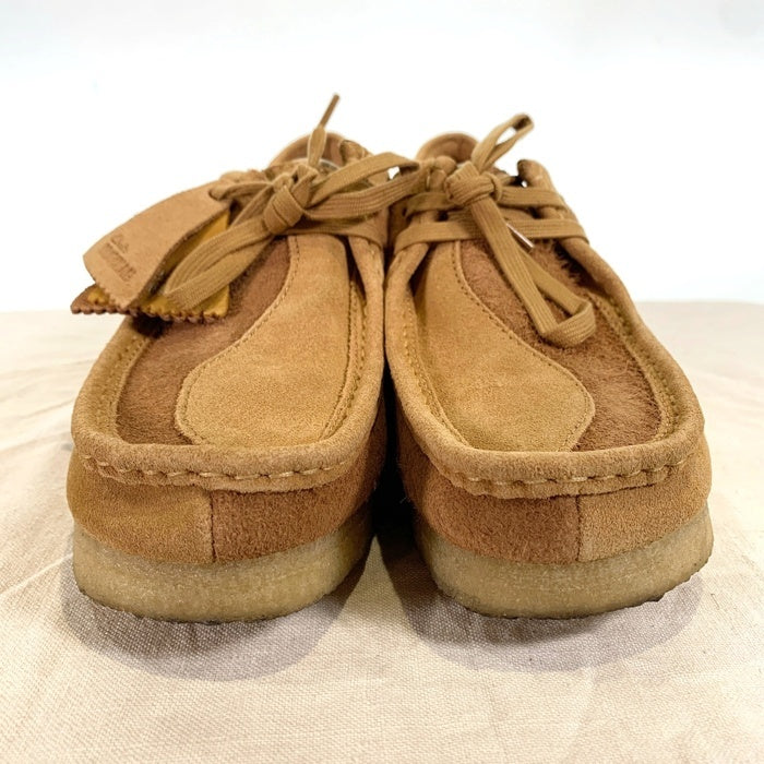 Clarks クラークス Wallabee ワラビー Tan Combi スウェードブーツ ベージュ ブラウン 切替 11826 Size UK7 (25.5-26cm) 福生店