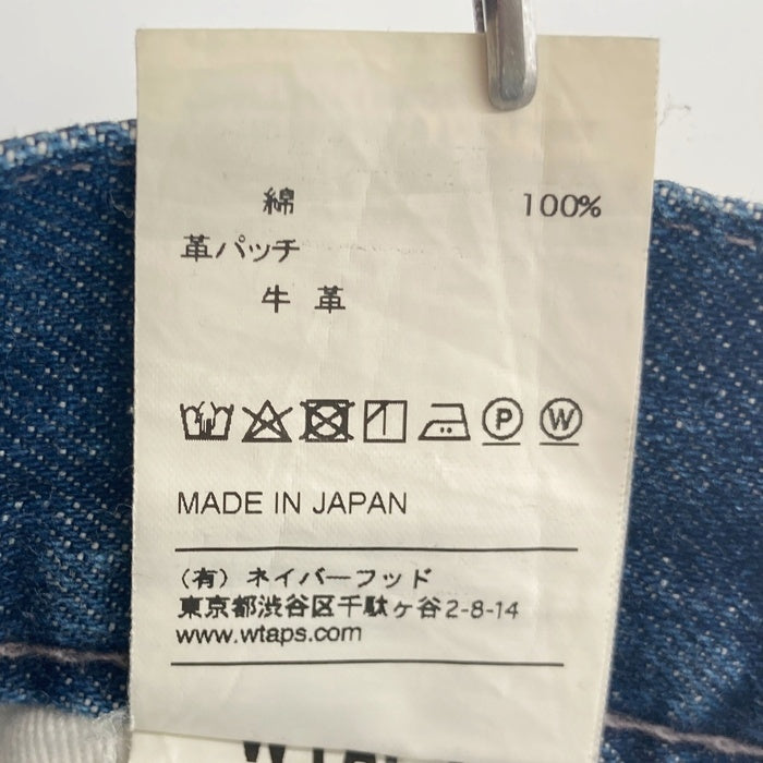 WTAPS ダブルタップス 17AW BLUES SKINNY スキニーデニムパンツ ジーンズ インディゴ 172WVDT-PTM02 Size M 瑞穂店