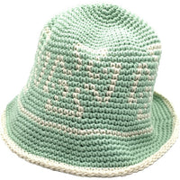 MFC STORE エムエフシーストア made in KEY メイドインキー IRON CROSS CROCHET HAT アイアンクロス クロシェット ハット グリーン ホワイト Size ONE SIZE 福生店