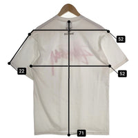 STUSSY ステューシー A BATHING APE アベイシングエイプ 30周年記念 ストックカモロゴ プリントTシャツ ホワイト ピンク Size M 福生店