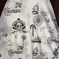 CORE FIGHTER コアファイター ラグランスリーブ 七分袖カットソー マルチプリント ホワイト ブラウン Size M 福生店