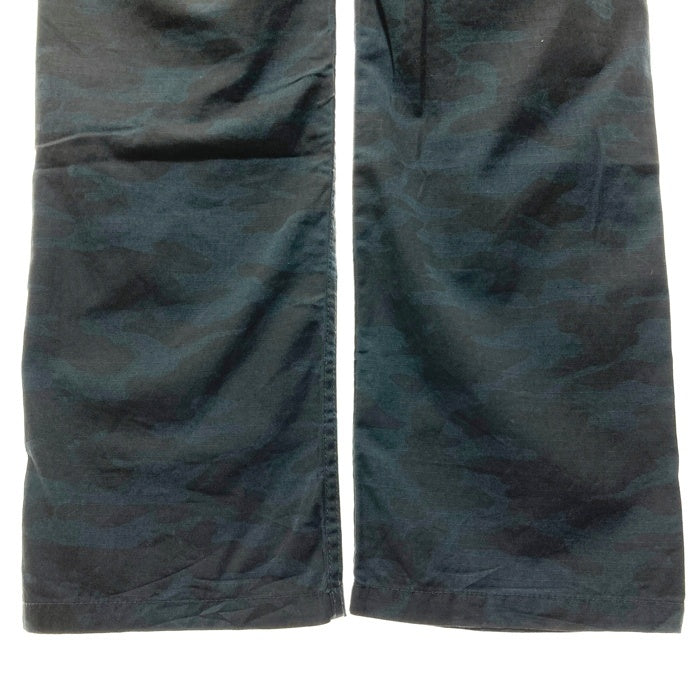 AVIREX アヴィレックス 783-7110002 リップストップ ファティーグ カーゴパンツ 迷彩 ブラックブルー sizeM 瑞穂店