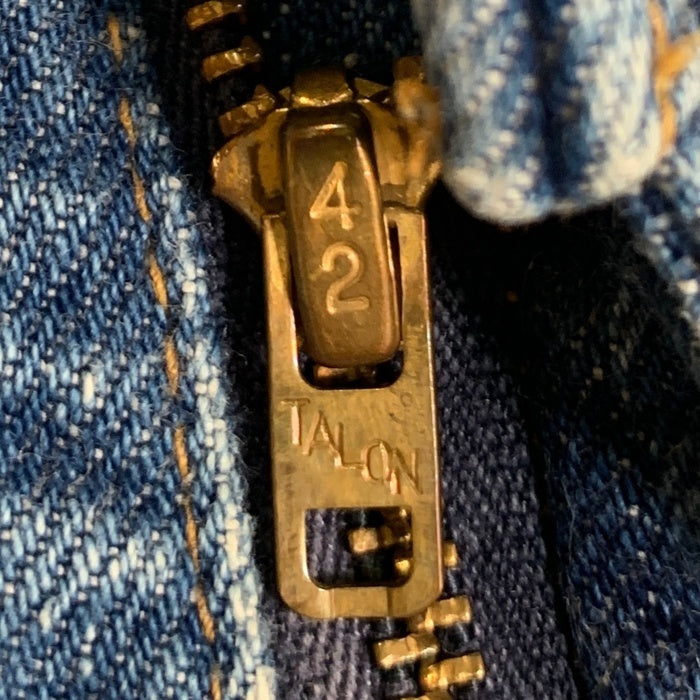 70's Levi's リーバイス 505 ボタン裏5 42TALON ジップ デニムパンツ 505-0217 ライトブルー USA製 Size W33 L33 福生店
