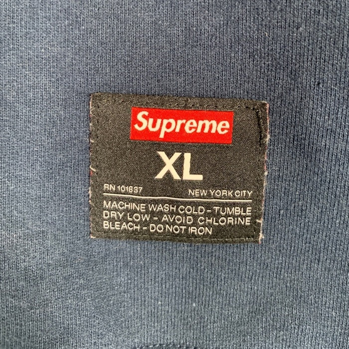 SUPREME シュプリーム 20SS Kanji Logo Crewneck 漢字ロゴ クルーネックスウェットトレーナー ネイビー Size XL 福生店