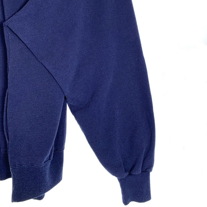 80's MAN SIZED ドイツ製 ラグランスリーブ クルーネックスウェットトレーナー サイドポケット ネイビー Size 4X 福生店
