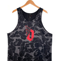 adidas アディダス BAPE ベイプ Dame 9 デイム9 リバーシブルジャージー メッシュタンクトップ ブラック JF1154 Size JP XL 福生店