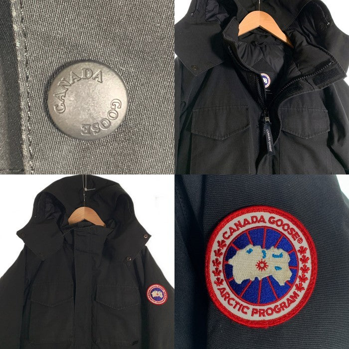 CANADA GOOSE カナダグース KAMLOOPS カムループス ダウンジャケット ブラック 4078JM グリフィンインターナショナル Size S 福生店