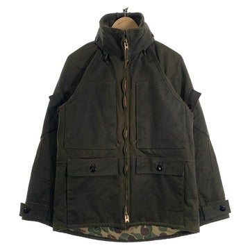 FREEWHEELERS フリーホイーラーズ 18FW GREAT LAKES FOREST SERVICE JACKET フォレストサービスジャケット オイルドクロス シンサレート オリーブ 1831018 Size 38 福生店