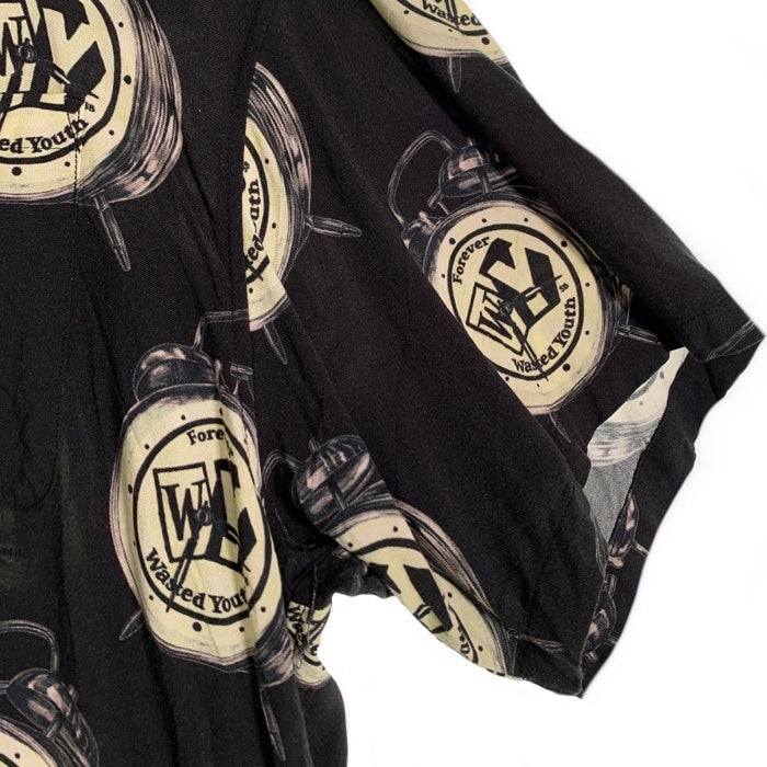 Wasted Youth ウェイステッドユース TOKION トキオン レーヨン アロハシャツ ブラック PCG-11010-C Size XL 福生店