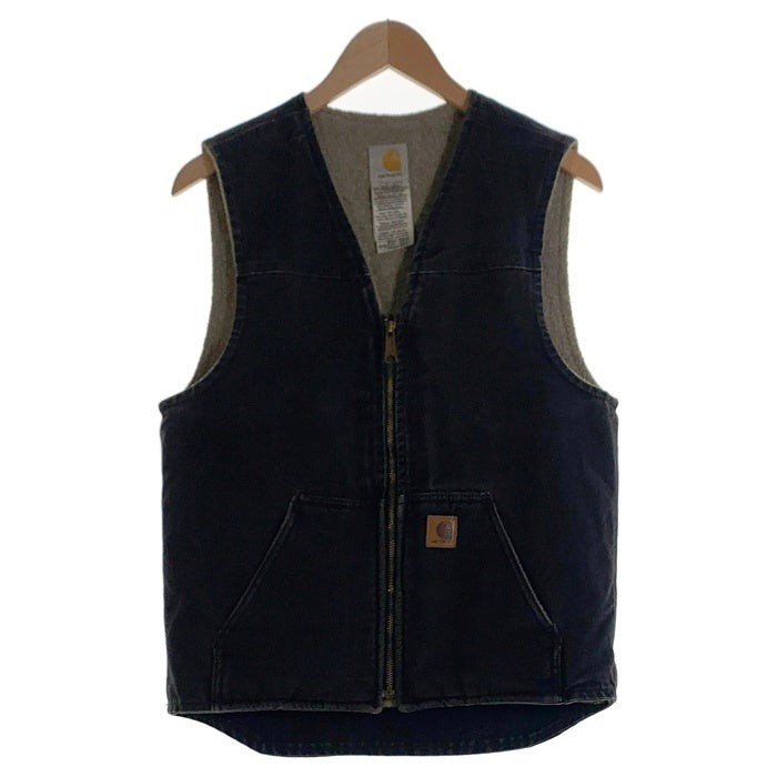 CARHARTT カーハート DUCKVEST 裏ボア ダックベスト ブラック V26 BLK Size Small Regular 福生店