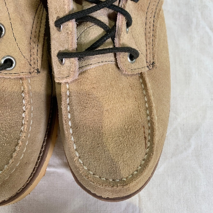 90's RED WING レッドウィング The Irish Setter Sport Boot アイリッシュセッター スポーツ ブーツ 犬タグ ベージュ 08173 USA製 Size US8 1/2 E (26.5cm) 福生店
