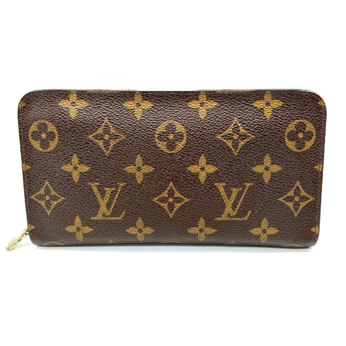 LOUIS VUITTON ルイヴィトン M61727 モノグラム ポルトモネ・ジップ 長財布 ブラウン 瑞穂店