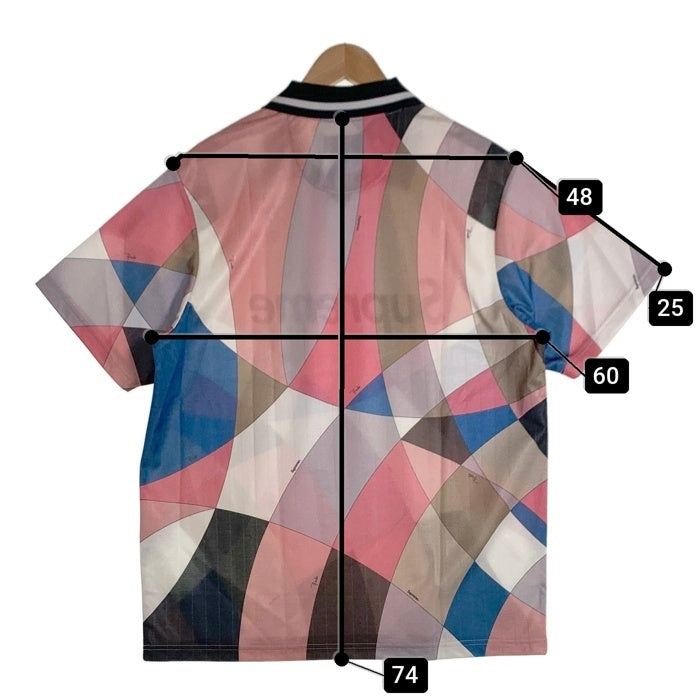 SUPREME シュプリーム Emilio Pucci エミリオ プッチ 21SS Soccer Jersey サッカージャージー ピンク Size L 福生店