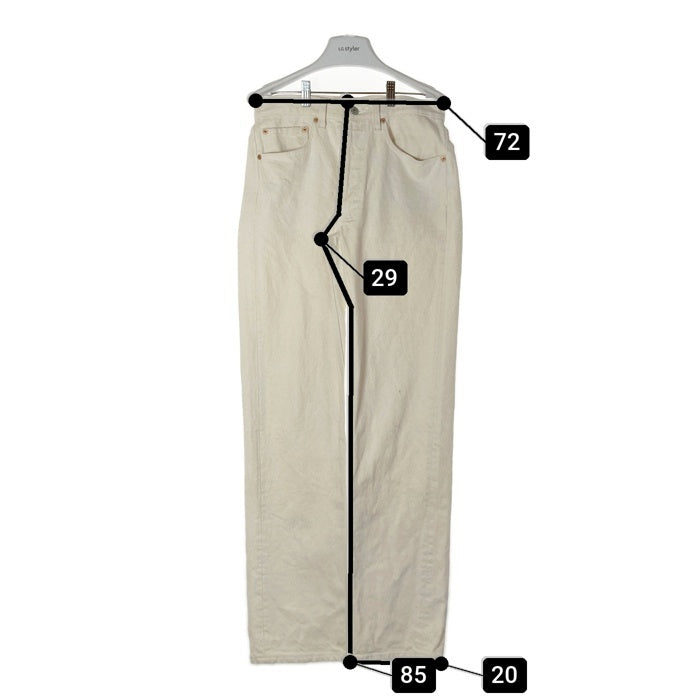 Levi's リーバイス 501-0651 ボタン裏522 USA製 93年 デニムパンツ 生成り ホワイト size31 瑞穂店