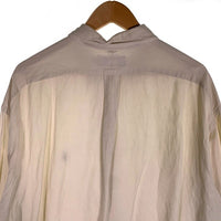 Ralph Lauren ラルフローレン BLAKE シルク 長袖 ボタンダウン シャツ ホワイト Size XL 福生店