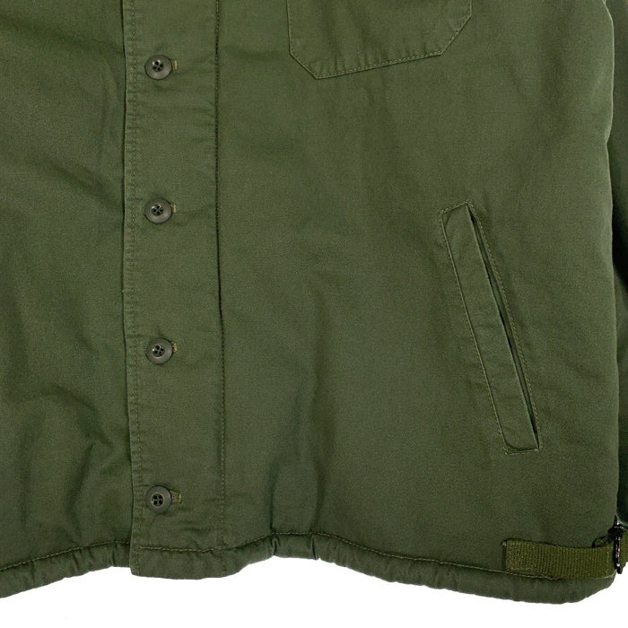 WIND AND SEA ウィンダンシー 23AW A2 DECK JACKET ミリタリーデッキジャケット オリーブ WDS-O-MLY-24-Q1-JK-02 Size XL 福生店