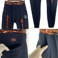 BILLIONAIRE BOYS CLUB ビリオネアボーイズクラブ スウェット クルーネックトレーナー イージーパンツ セットアップ ネイビー Size M 福生店