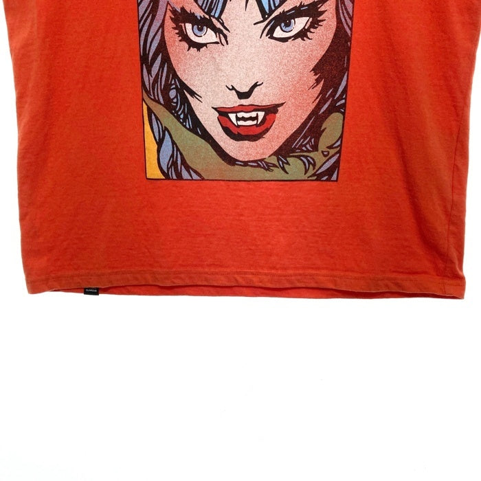 HYSTERIC GLAMOUR ヒステリックグラマー 23SS VAMPIRELLA CAUGHT DEMONS ヴァンピレラ デーモン プリントTシャツ オレンジ 02232CT07 Size M 瑞穂店