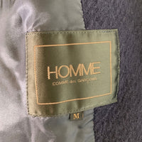 COMME des GARCONS HOMME コムデギャルソンオム ウール チェスターコート 比翼 ロング ラグランスリーブ ネイビー オールド HC-090100M Size M 福生店