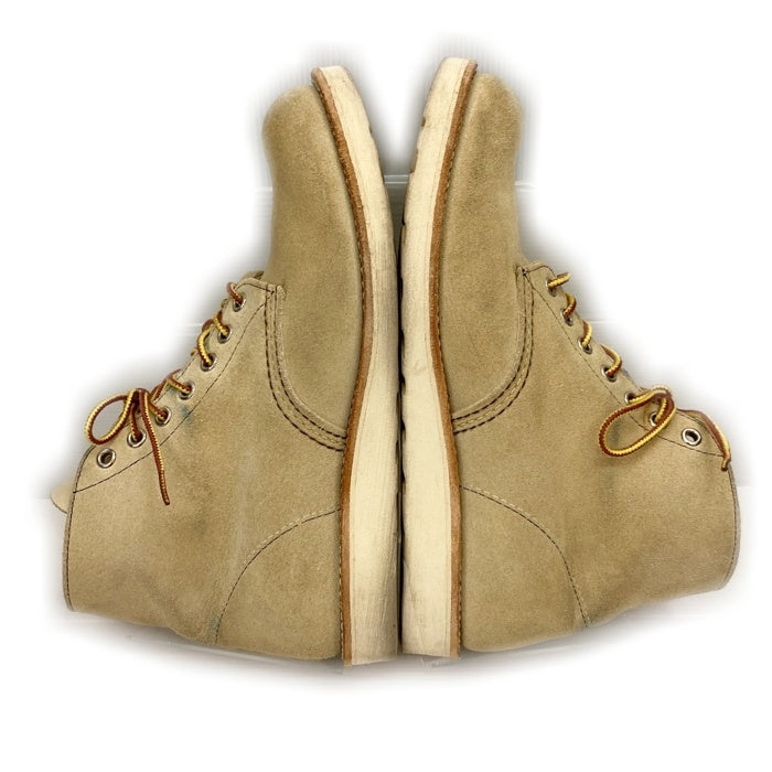 REDWING レッドウィング 8167 2011年製 スウェード レースアップブーツ ベージュ size26.5cm 瑞穂店
