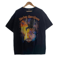 Harley-Davidson ハーレーダビッドソン 半袖 Tシャツ ブラック Size XL相当 福生店