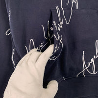 KITH キス City Script Hoodie シティスクリプトフーディ スウェットパーカー ネイビー Size S 福生店