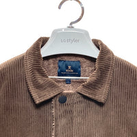 ROARK ロアーク コーデュロイ コーチジャケット 内ボア ブラウン Size L 瑞穂店