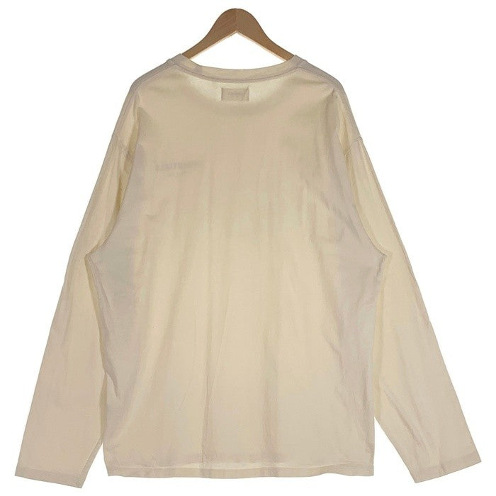 FOG ESSENTIALS エッセンシャルズ ロゴプリント 長袖 Tシャツ ロンT ホワイト Size L 福生店