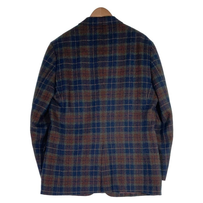 Brooks Brothers ブルックスブラザーズ ウール チェック柄 2B テーラードジャケット グリーン ネイビー Size 44R 福生店