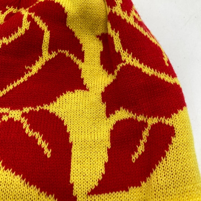 SUPREME シュプリーム 22AW Rose Beanie ローズ ビーニーキャップ ニット アクリル イエロー 瑞穂店