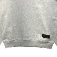 SOUTHERN MFG CO BLUEBLUE サウザンマニュファクチャリングカンパニー・ブルーブルー カレッジプリント スウェットトレーナー グレー sizeM 瑞穂店