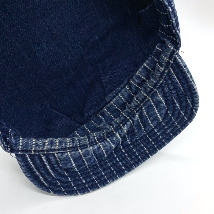 JOE McCOY ジョーマッコイ 8HOUR UNION ウォバッシュストライプ ワークキャップ ネイビー Size 7 1/2 福生店